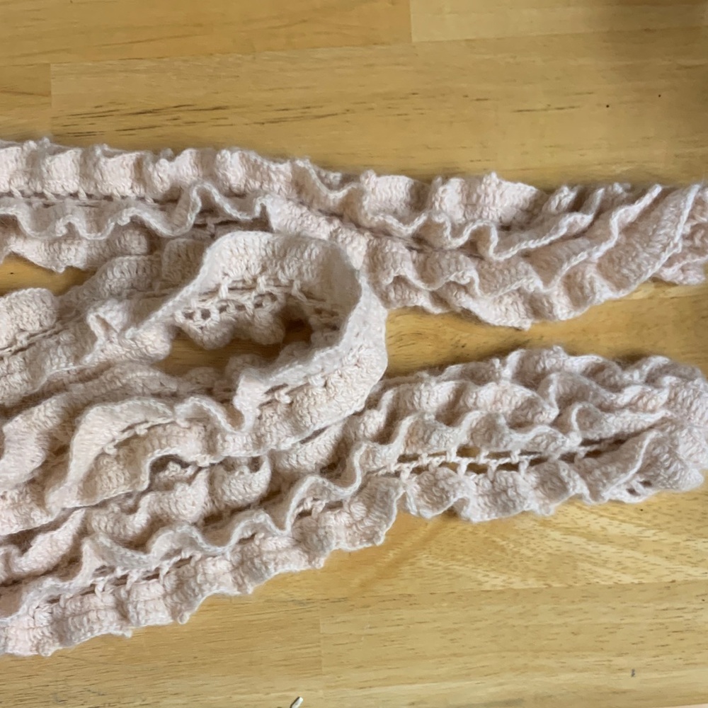 J. Jill Soft Pink Knit Scarf